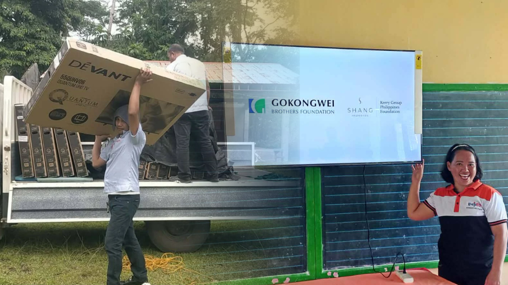 Transforming Classrooms in Surigao del Norte: GBF and Shang Properties Bring 74 TVs to Strengthen Learning